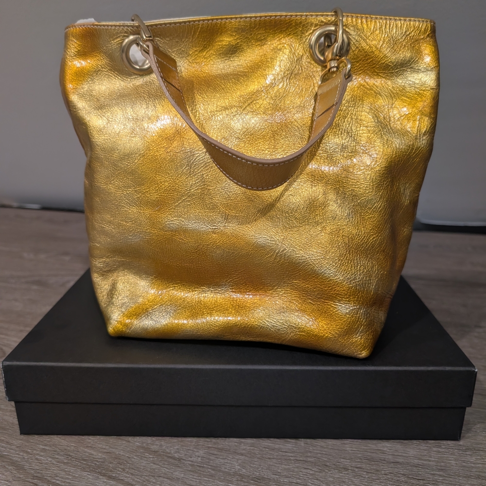 Elegant Gold Tote Bag